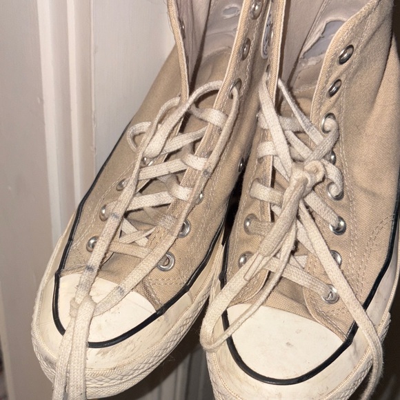 Converse Tan High-Top Sneakers - Picture 1 of 1